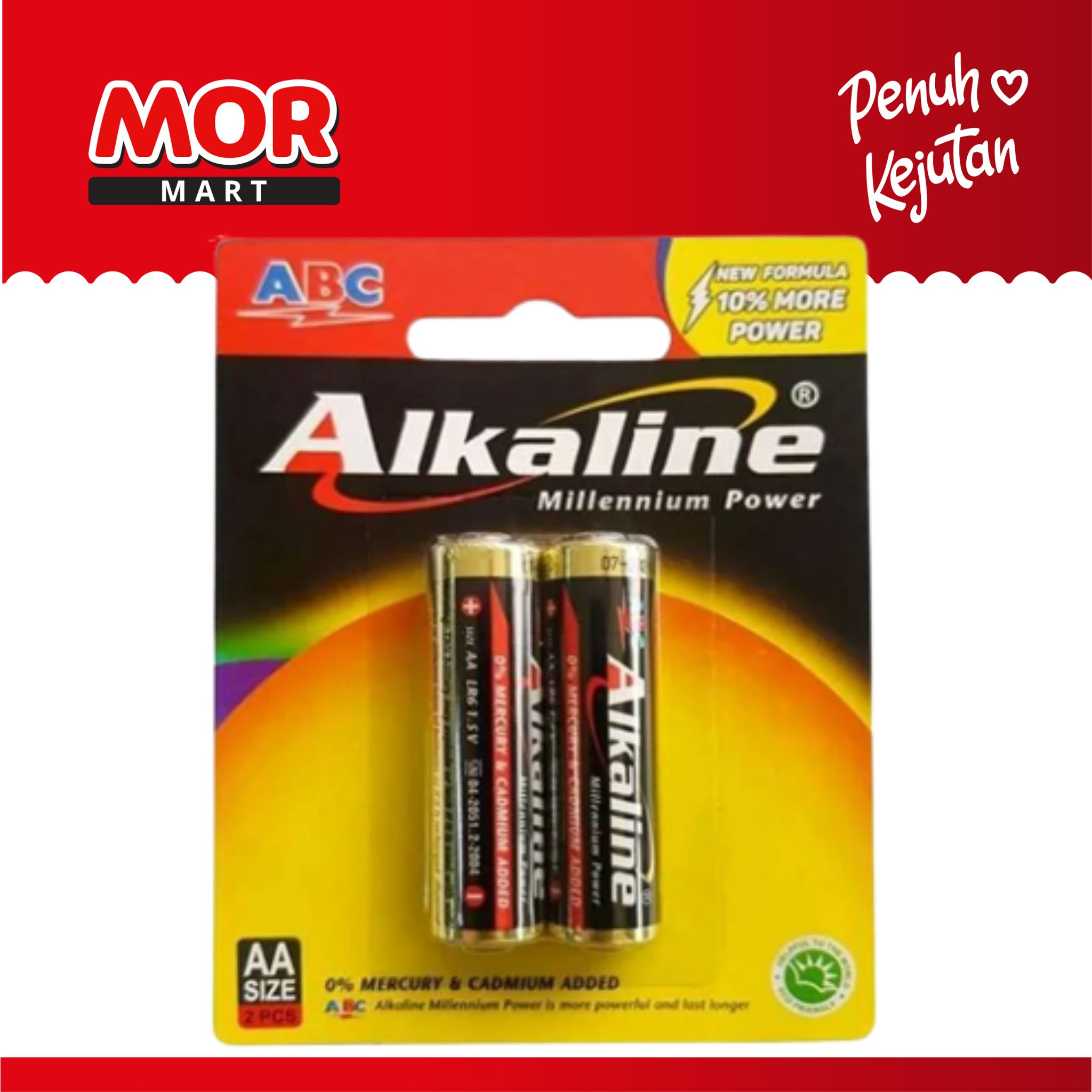 Jual ALKALINE Millennium Power Batrai AA / A2 | Shopee Indonesia