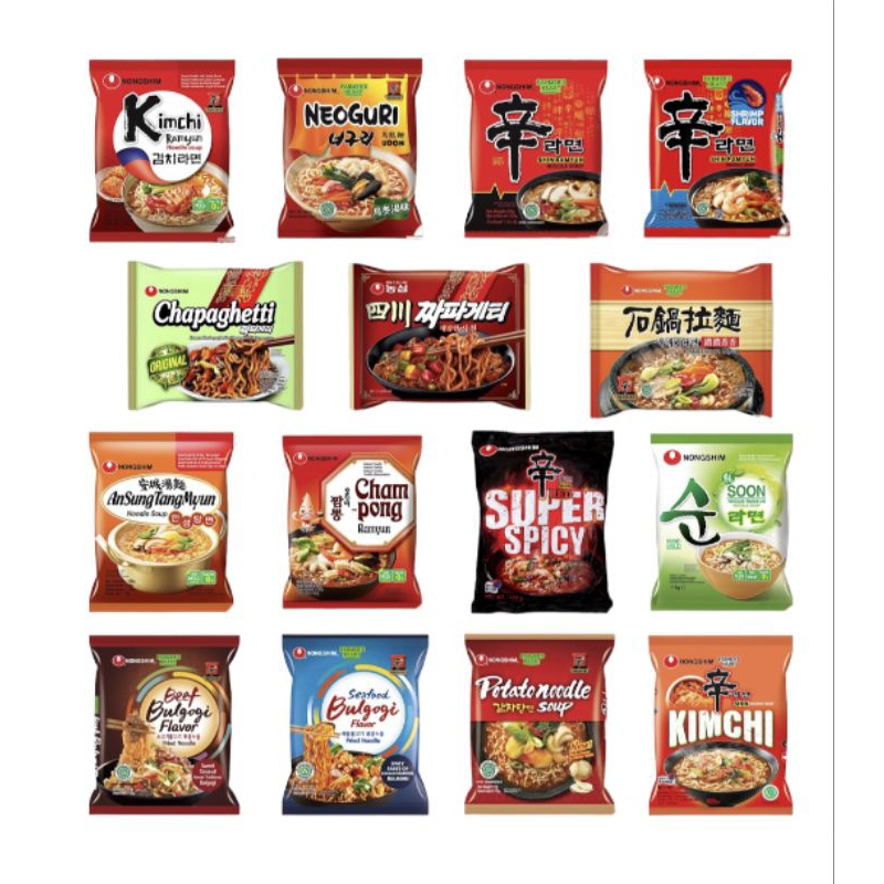 Jual Nongshim All Varian Original Shopee Indonesia