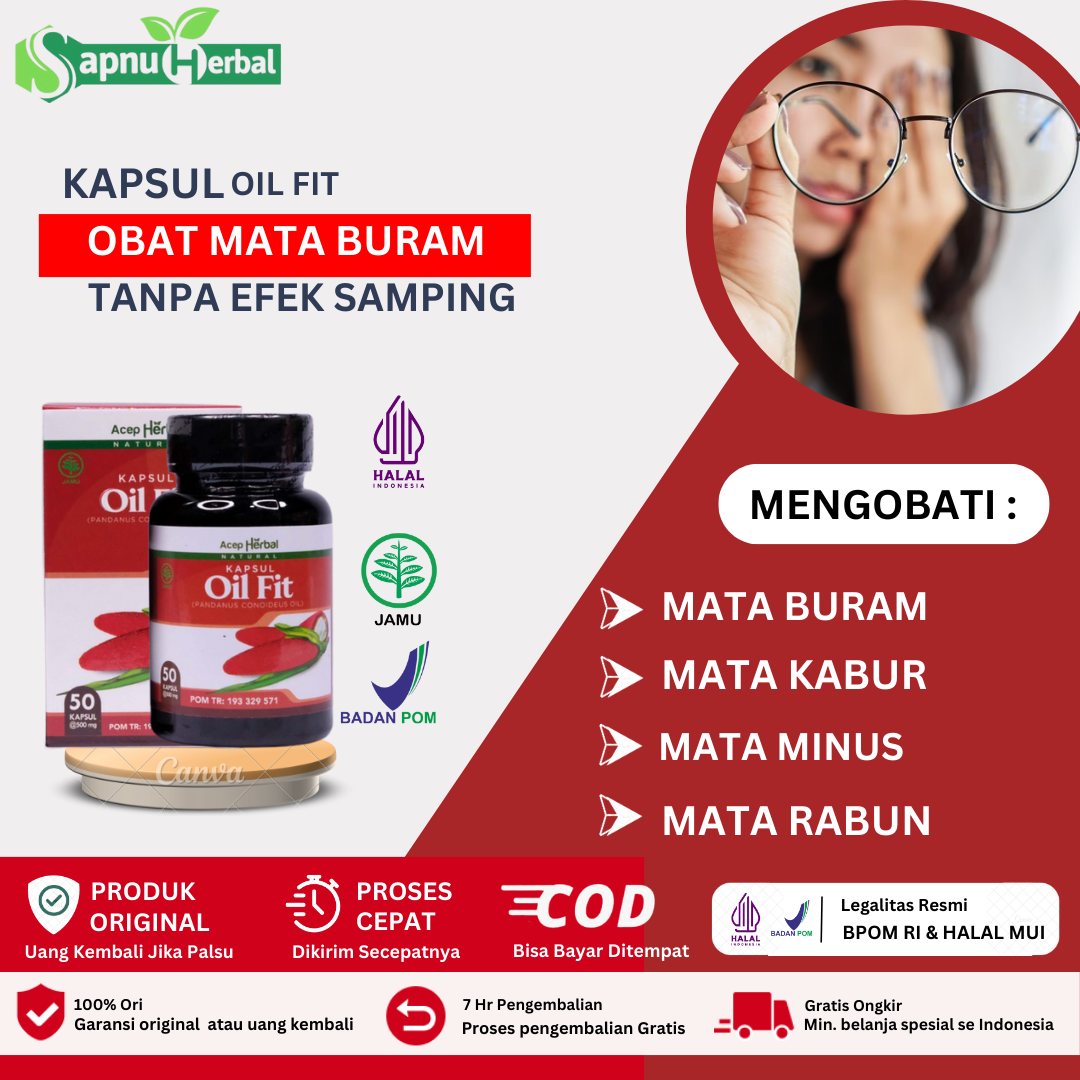 Obat Mata Buram Akibat Diabetes, Mata Kabur, Penyakit Retinopati Diabetik, Obat Mata Minus, Penglihatan Kurang Jelas Dengan OilFit