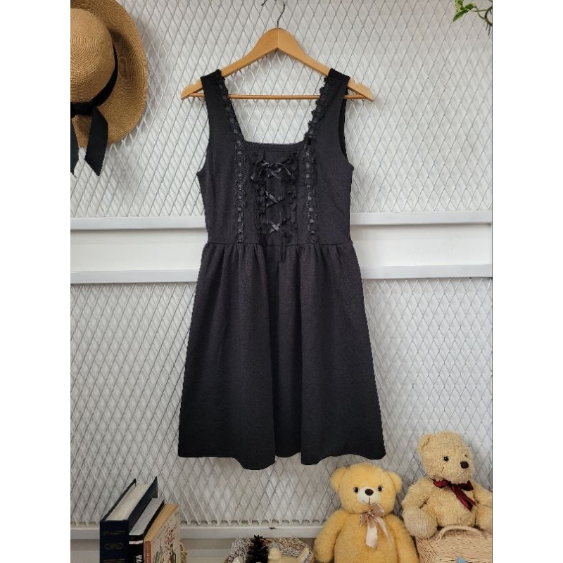 Jual Premium Black Axes Femme Dress Shopee Indonesia