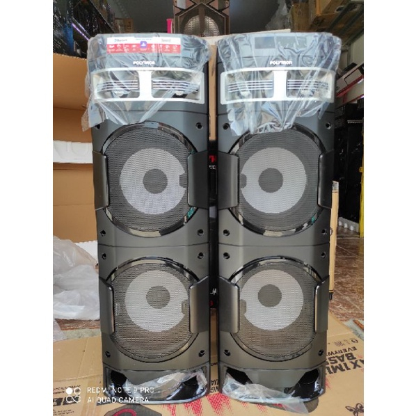 Jual Speaker Aktif Polytron Bluetooth Pas 10df28 Karaoke Radio Fm