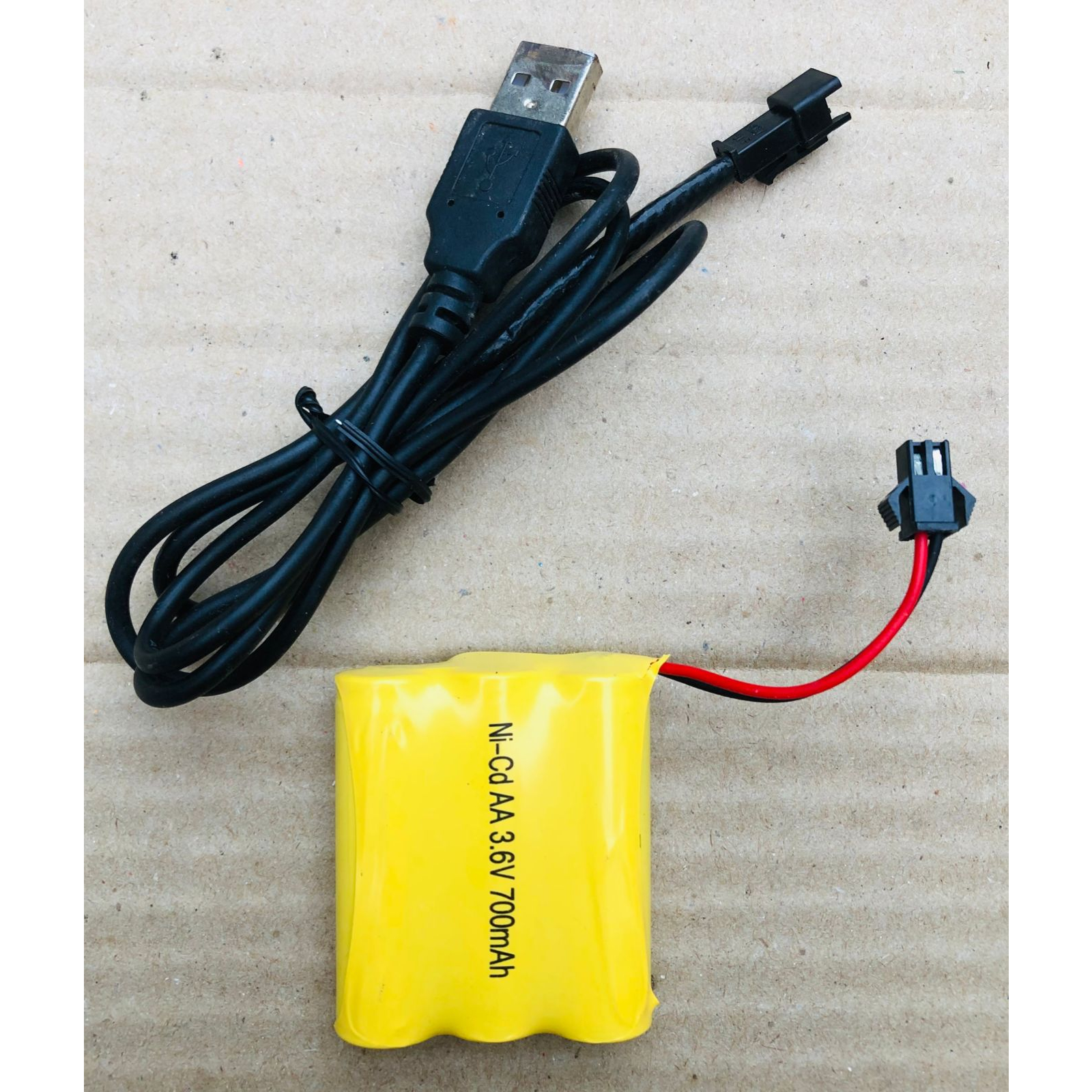 Jual BATRE BATERAI MOBIL BATTRY REMOT RC AA 700MAH 3,6V NICD / BATRE RC