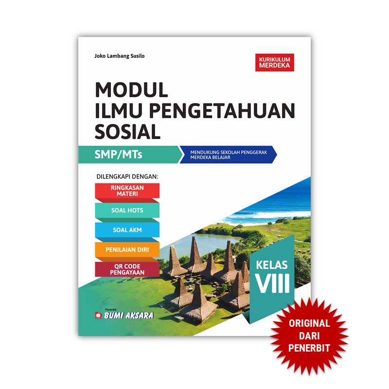 Jual Modul Ilmu Pengetahuan Sosial Kelas VIII SMP MTs Kurikulum Merdeka ...