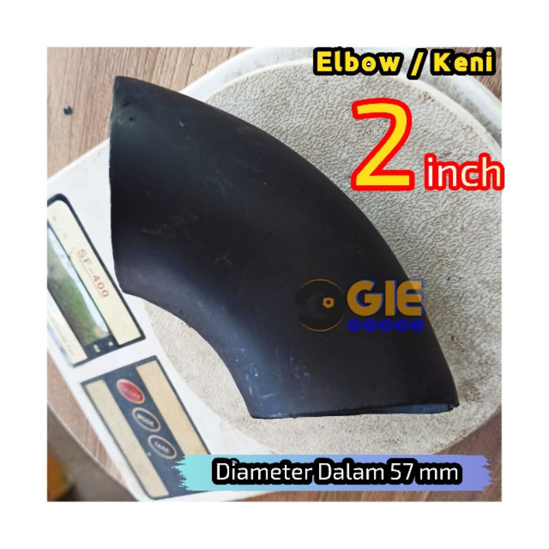 Jual Elbow Keni Elbo Pipa Besi 2 inch in Ornamen Pagar dan Tralis besi ...
