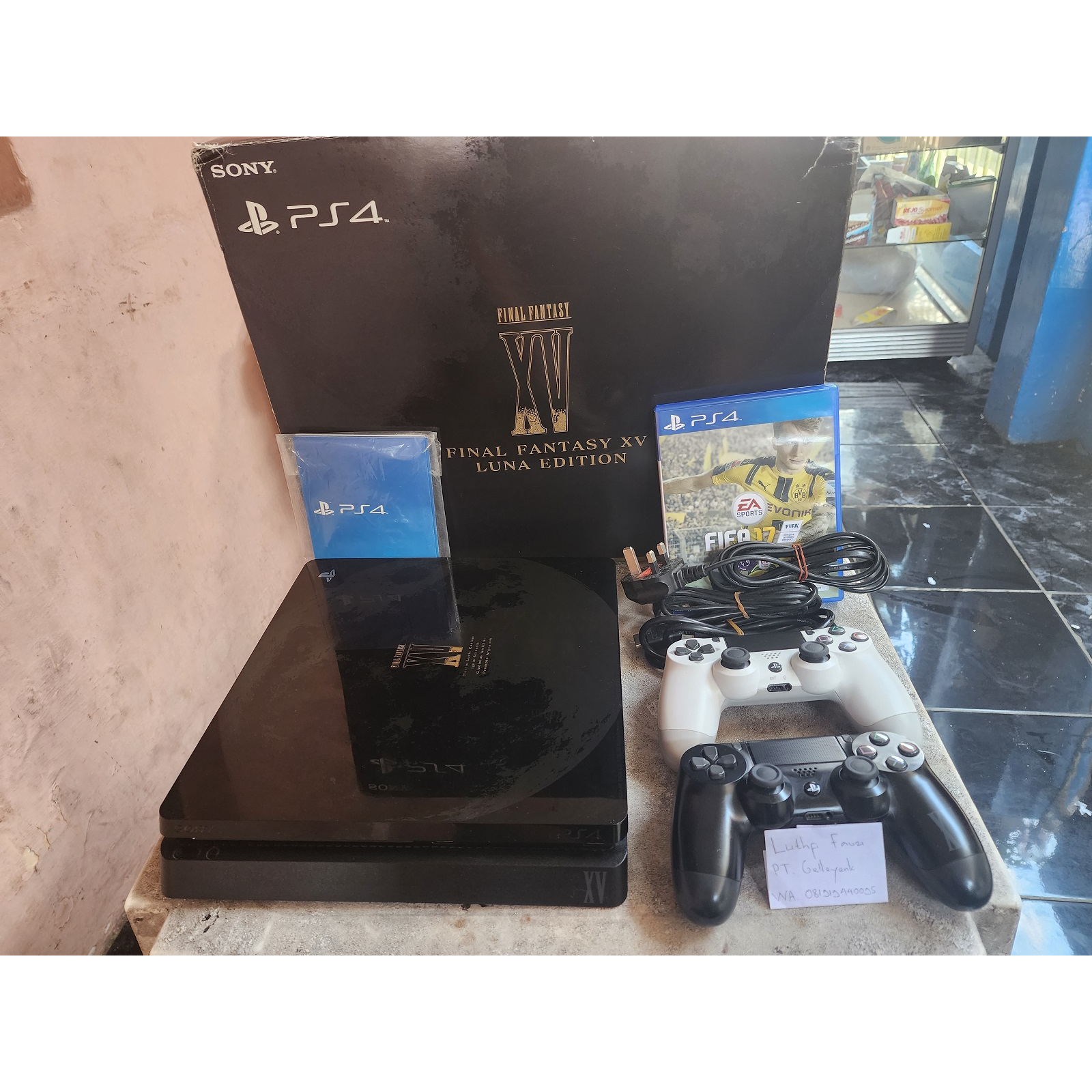 Jual PS 4 PS4 Slim Final Fantasy XV 15 Luna Limited Edition