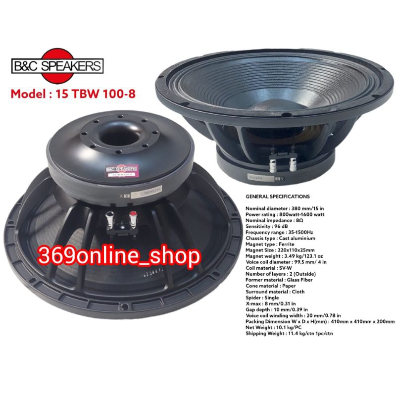 Speaker 15 hot sale inch subwoofer