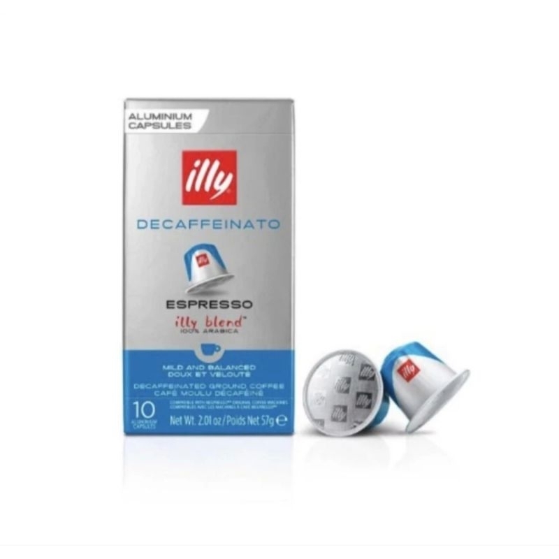 Jual ILLY NESPRESSO CAPSULE CLASSICO INTENSO LUNGO FORTE DECAF