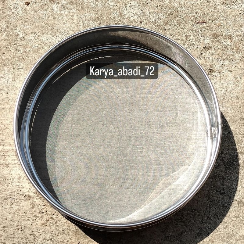 Jual Sieve test mesh 100 Sieve ayakan stainless mesh 100 diamter 20 cm ...