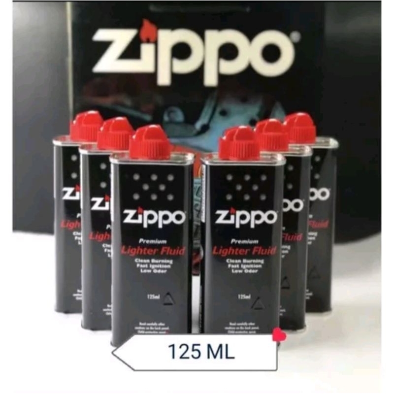 Jual Zippo/Gas Zippo Refill Isi Ulang 125 ML Zippo Lighter Fluid Original Shopee Indonesia