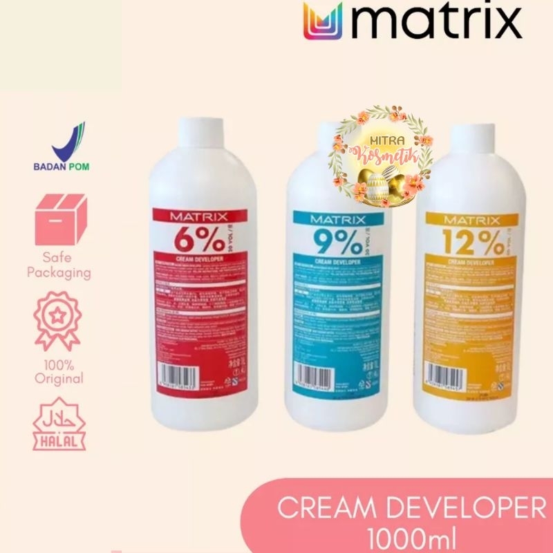 Jual MITRA Matrix Peroxide/Oxydant/Developer 1000ml | Shopee Indonesia