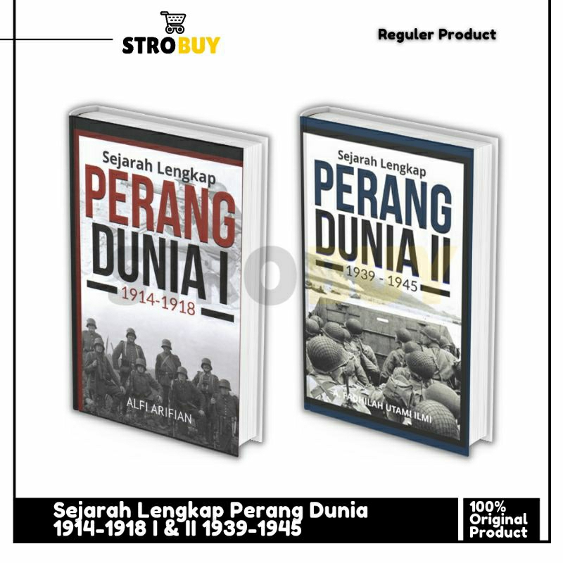 Jual Buku Sejarah Lengkap Perang Dunia 1914 1918 I And Ii 1939 1945 Shopee Indonesia 