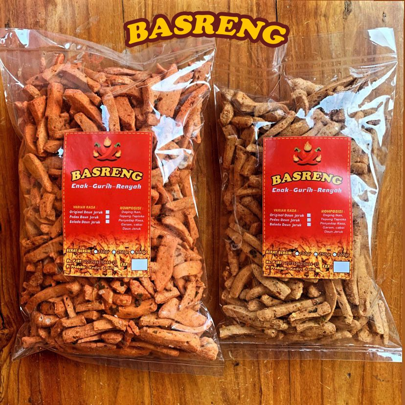 Jual Basreng Bakso Goreng Viral Original Pedas Balado Daun Jeruk Gr Gr Gr Shopee