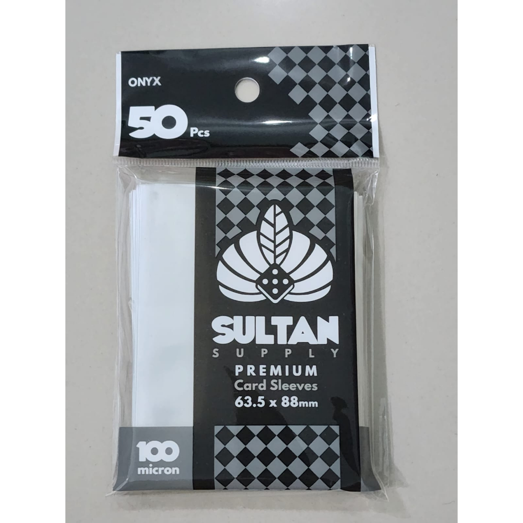 sultan card sleeves Sultan Supply Premium Card Sleeves: 59 x 86 mm Amber (90 microns) – Gaming  Library