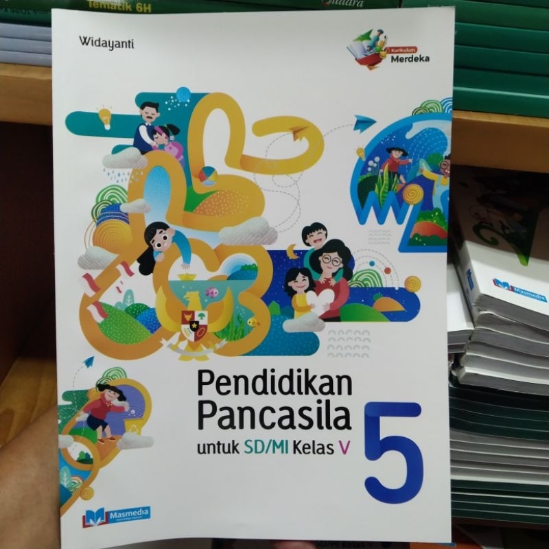 Jual Pendidikan Pancasila Untuk SD Kelas 5 Kurikulum Merdeka Masmedia ...