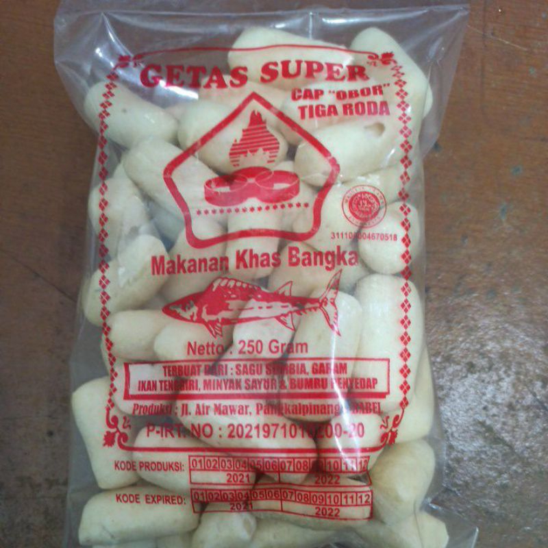 Jual GETES SUPER CAP TIGA RODA 200gr | Shopee Indonesia