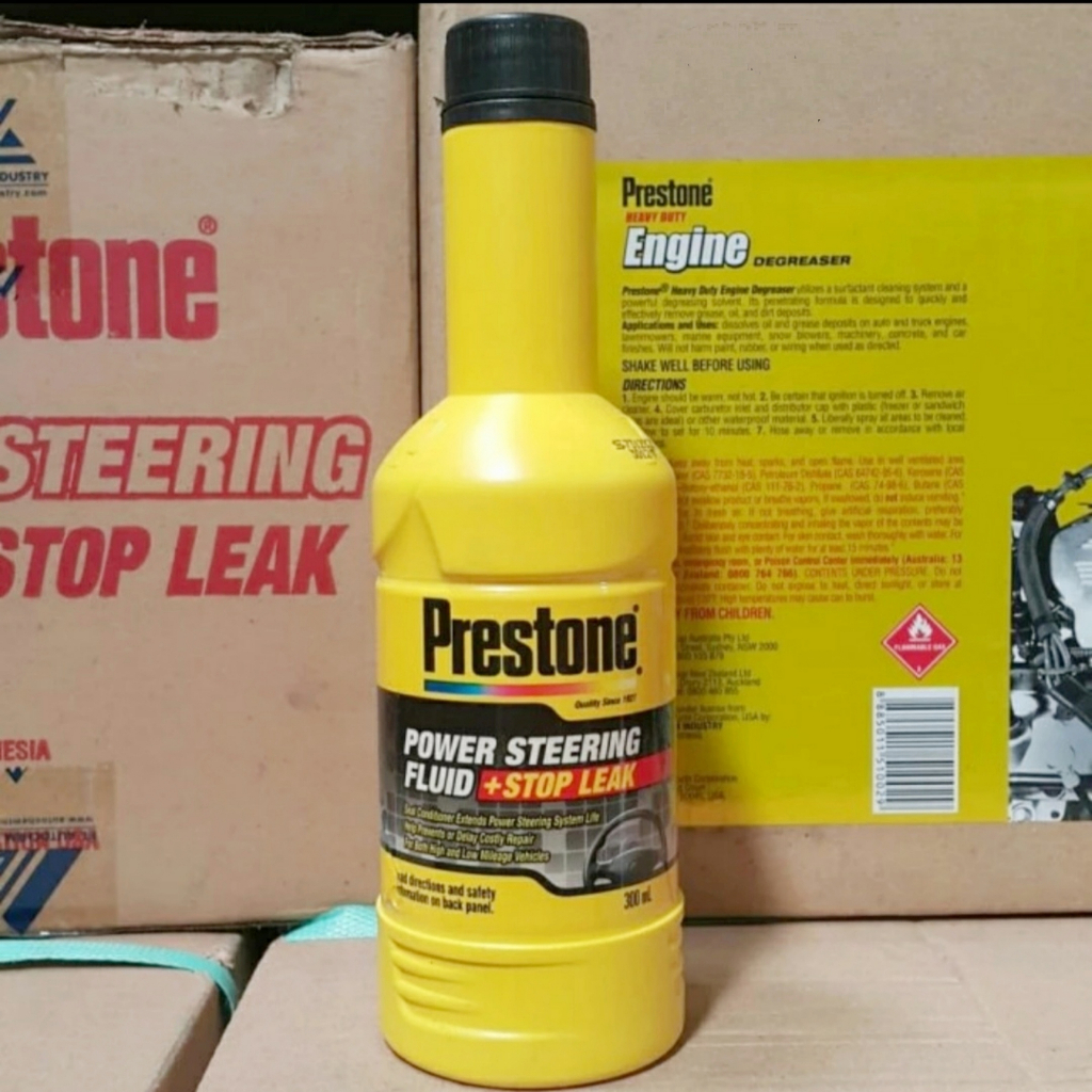 Jual MINYAK / OLI POWER STEERING STOP LEAK PRESTONE 300 ML Shopee