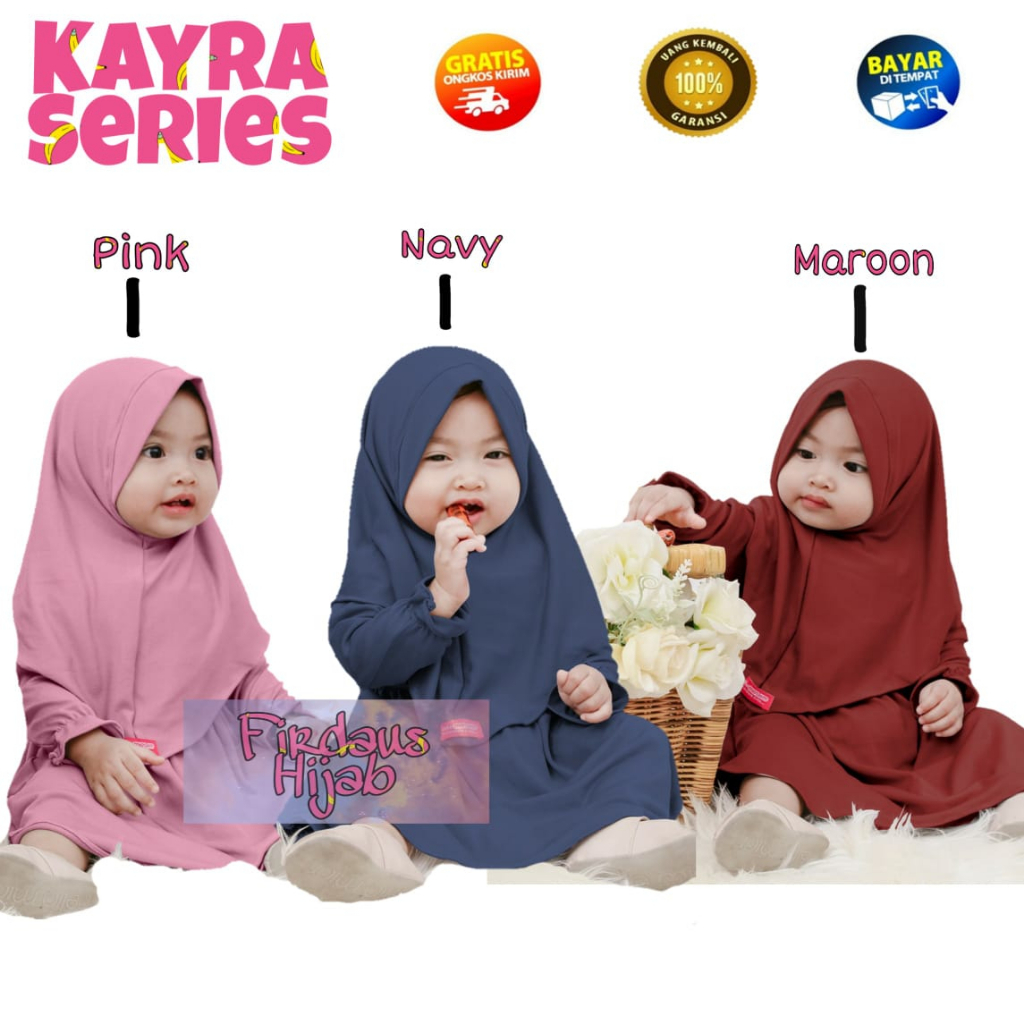 Jual Gamis Bayi Perempuan newborn 06 bulan 612 bulan 1218 bulan Baju