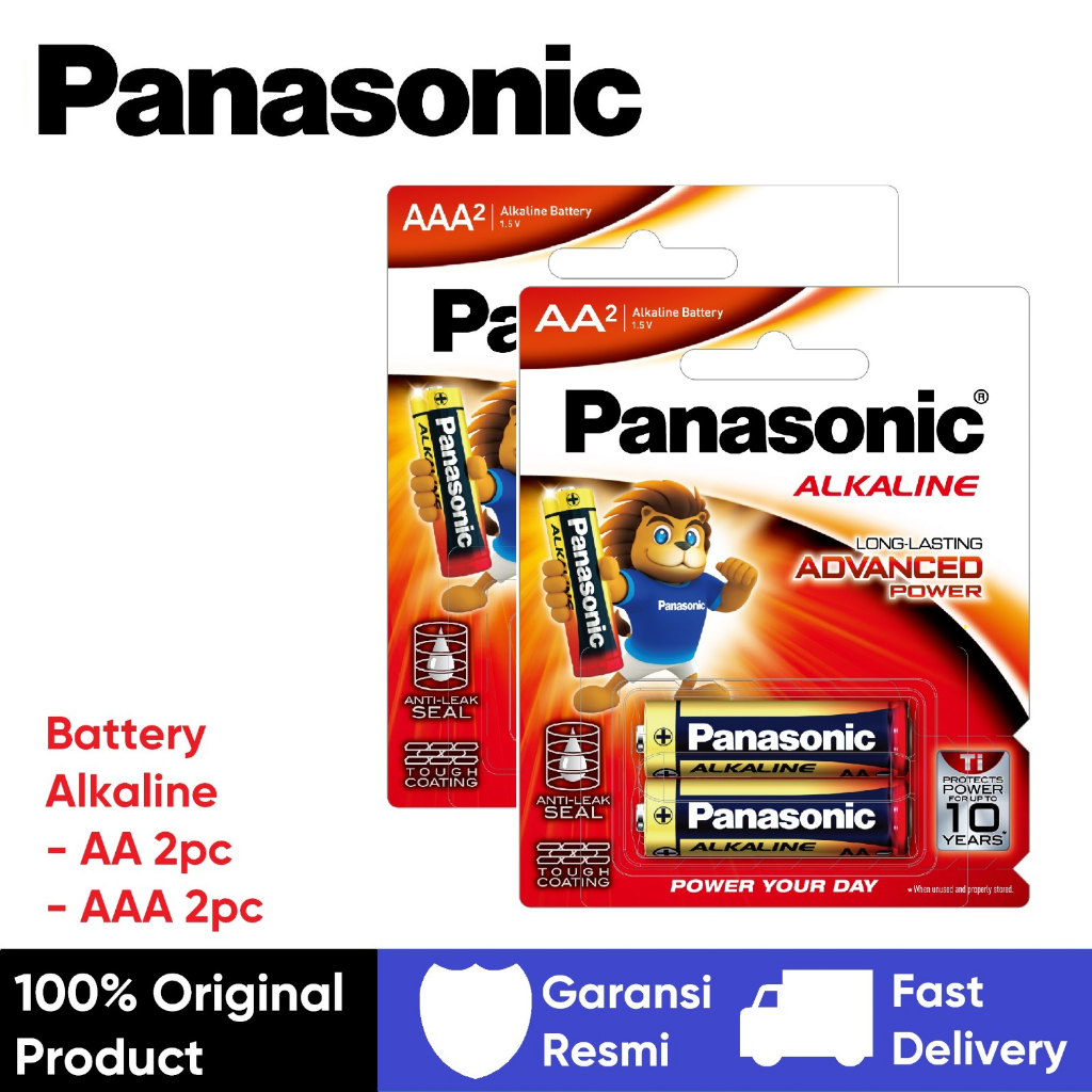 Jual Baterai Panasonic Alkaline Aa Aaa Battery Alkaline Size A2 A3