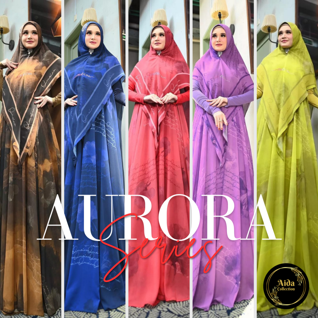 Jual GAMIS SYAR'I AURORA SERIES Original By Omeiro | Shopee Indonesia