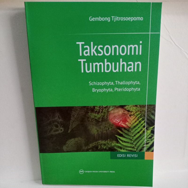 Jual Buku Taksonomi Tumbuhan Edisi Revisi Oleh Gembong Tjitrosoepomo