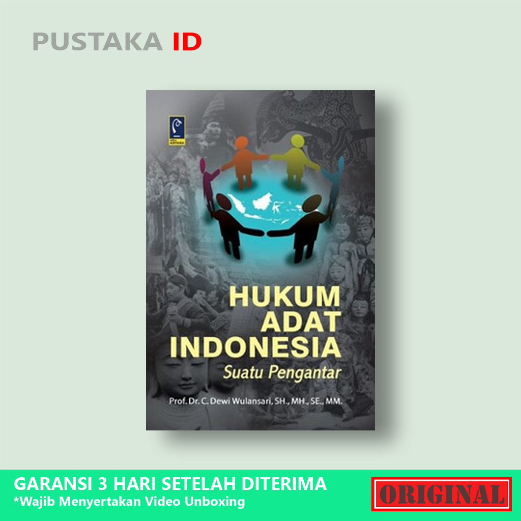 Jual Buku Hukum Adat Indonesia : Suatu Pengantar - Original | Shopee ...