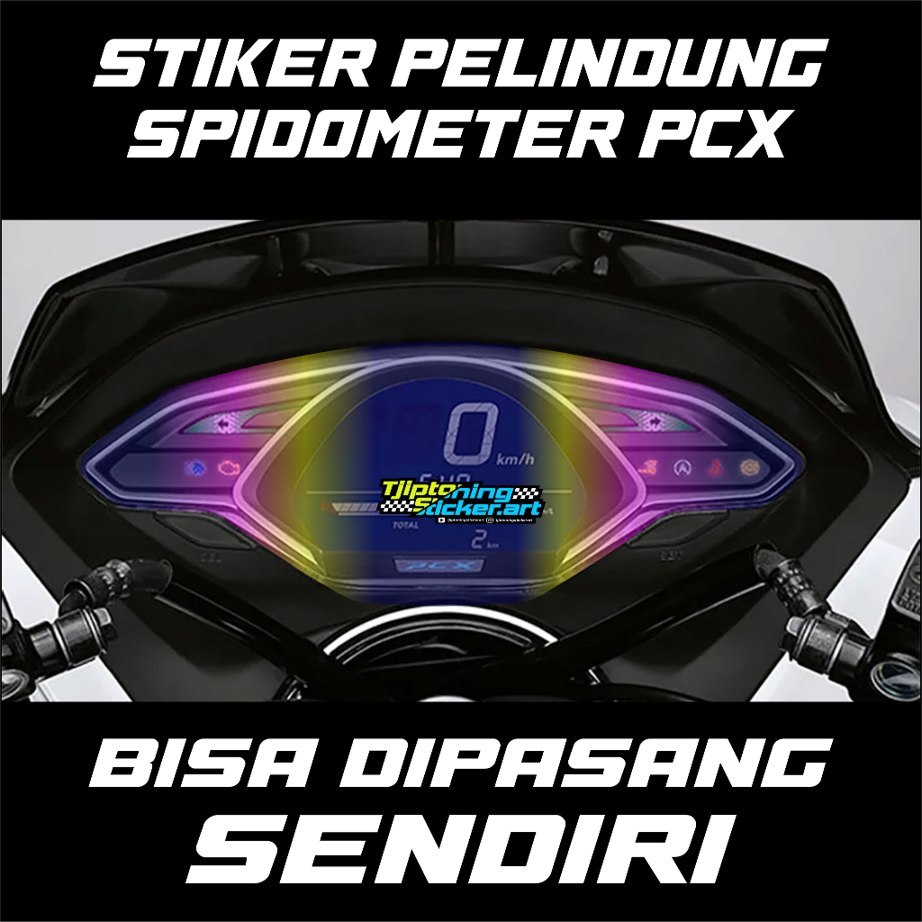 stiker pelindung spidometer pcx 150 pcx 160 antigores spidometer pcx 150 pcx 160