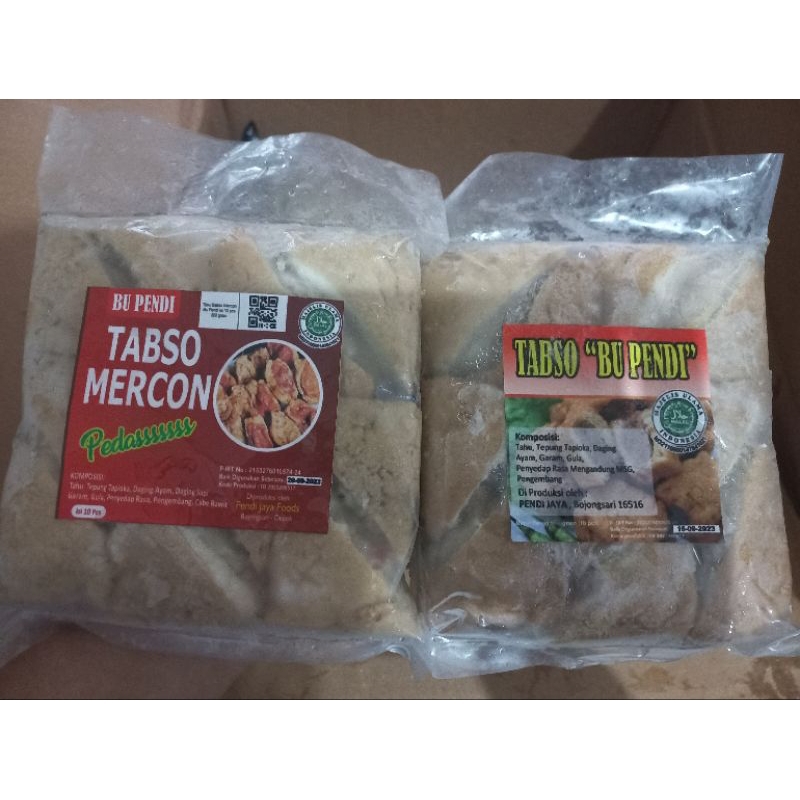 Jual Tabso Tahu Baso Bu Pendi Khas Semarang Shopee Indonesia