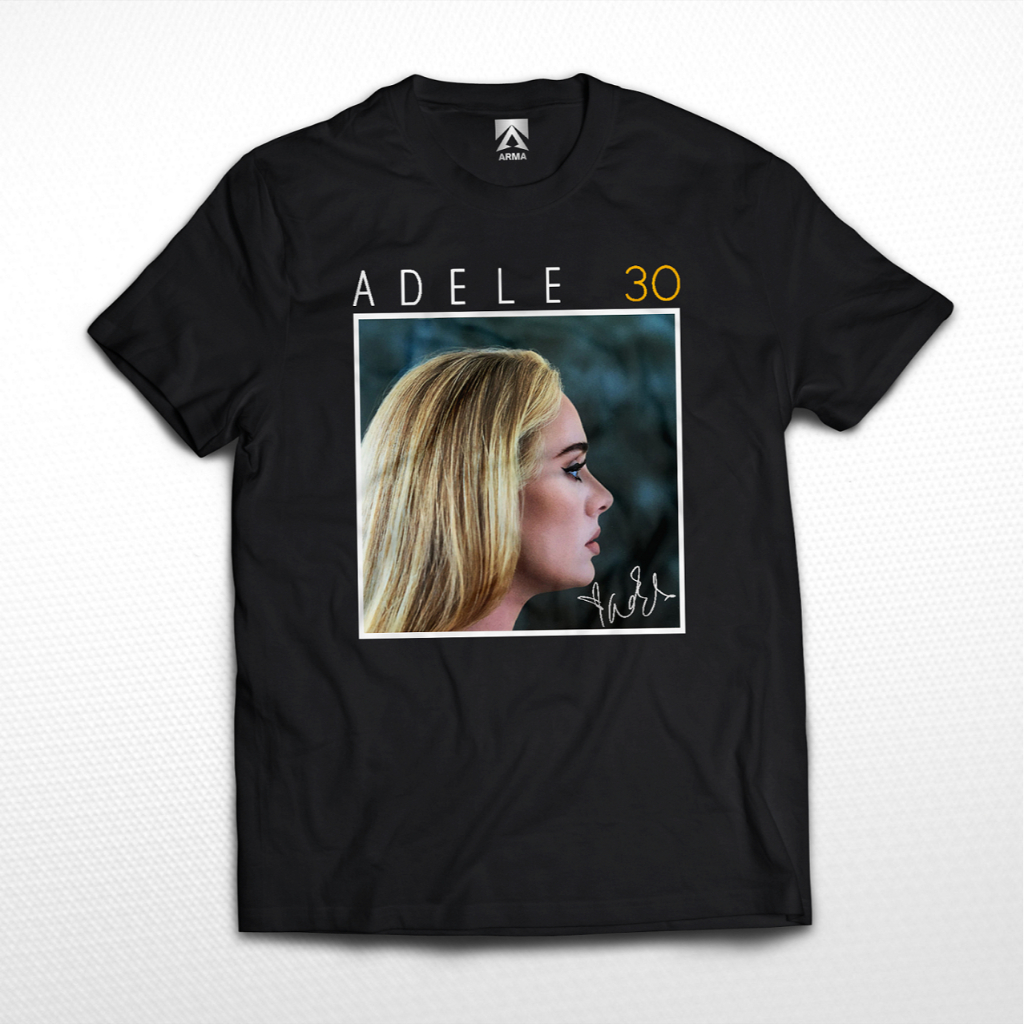 Jual KAOS ADELE 30 Album / tshirt musik penyanyi populer baju