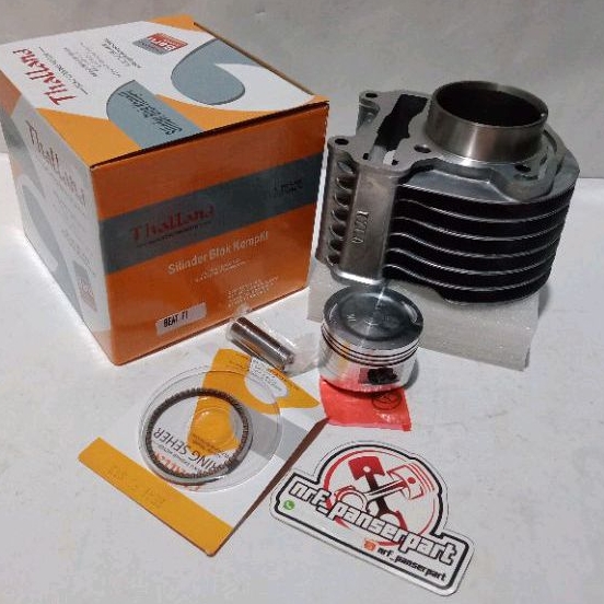 Jual BLOK SEHER BEAT FI INJEKSI 2013/2014 KZL//BORING SET PISTON HONDA