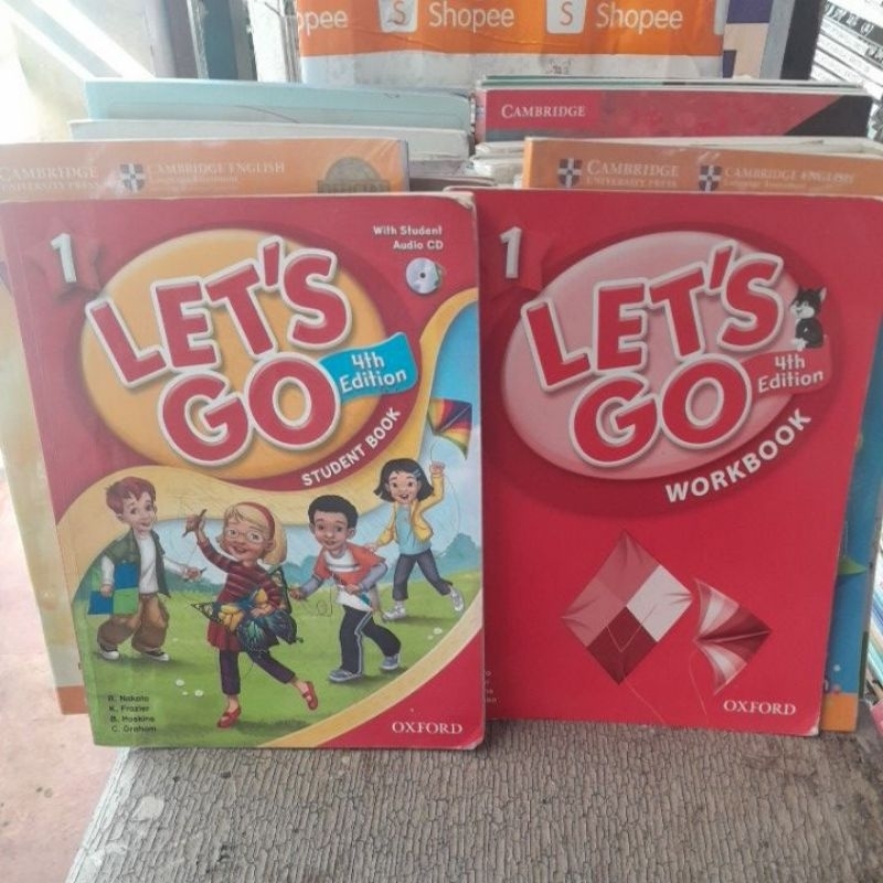 Jual Buku Lets Go 1 Student Bookand Workbook Shopee Indonesia