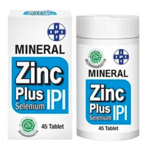 Jual Ipi Mineral Zinc Plus Tab - 1 btl isi 45 tablet | Shopee Indonesia