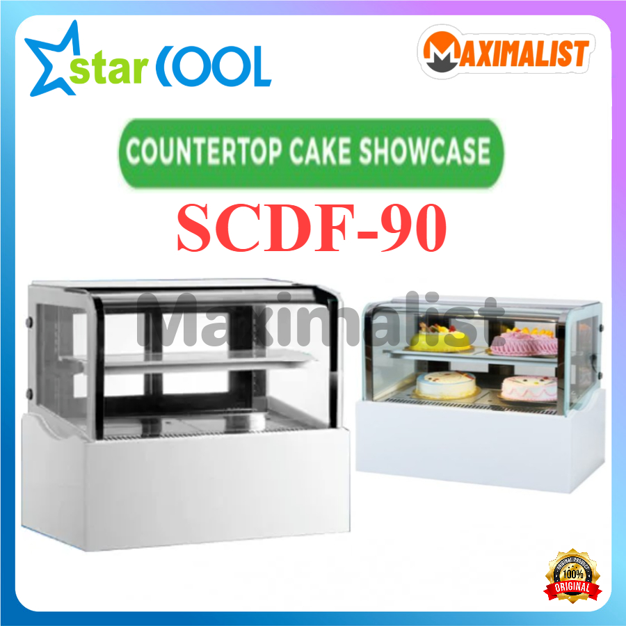 Jual STARCOOL SCDF-090 / SCDF-90 Counter Top Cake Showcase Cooler ...