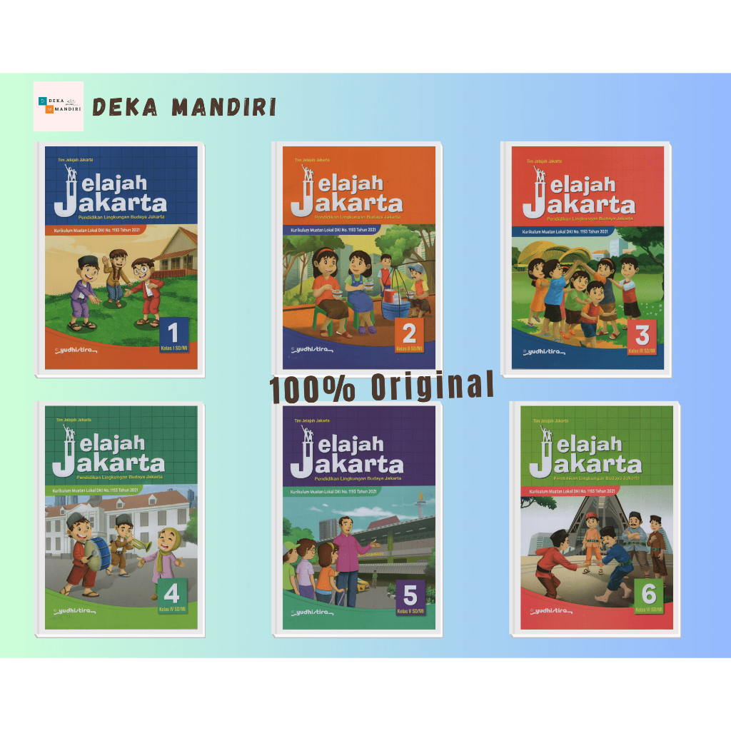 Jual Buku Jelajah Jakarta Sd Mi Kelas Kurikulum Mulok