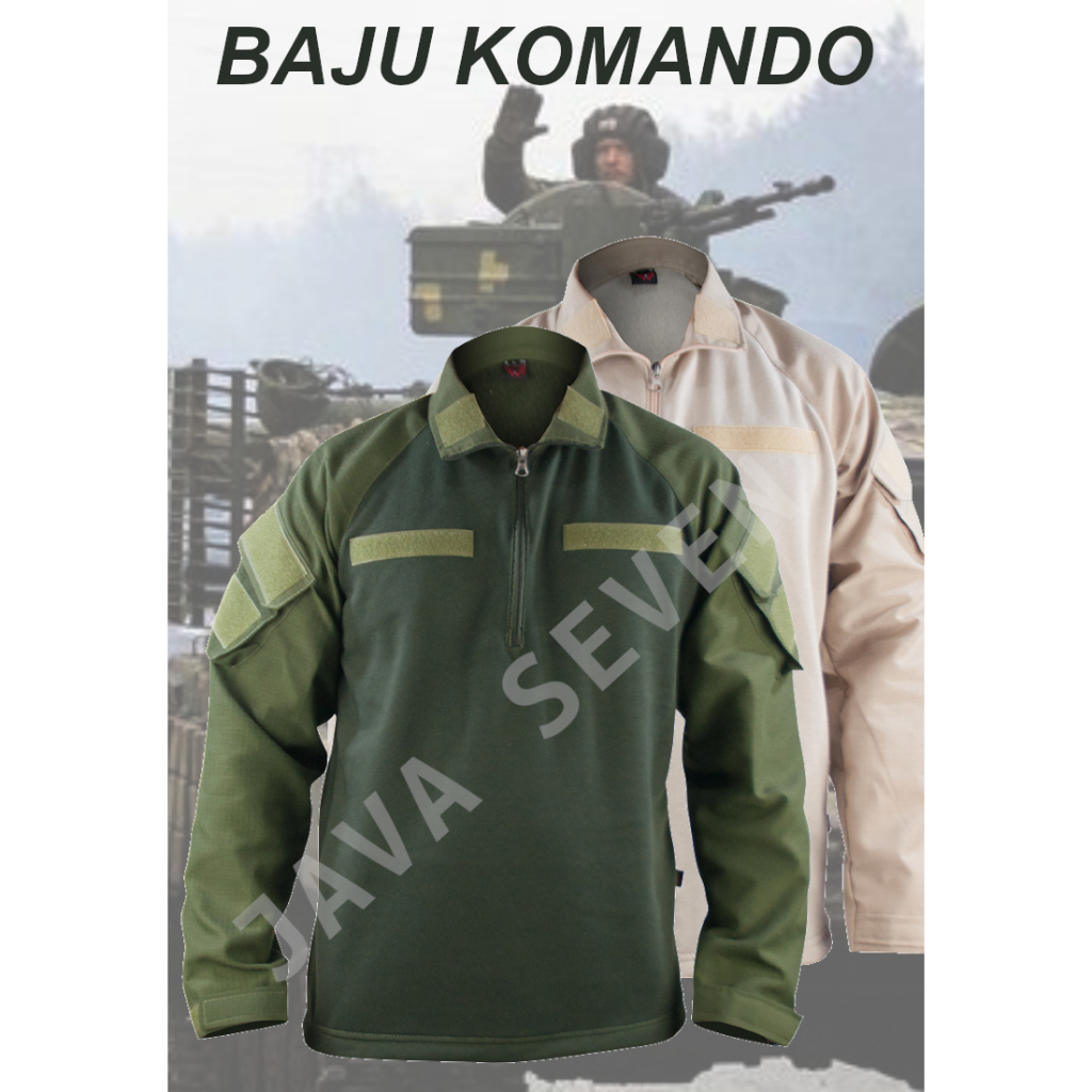 Jual JAVA SEVEN Kemeja Komando | Comando | Tactical Fleece Ripstop ...