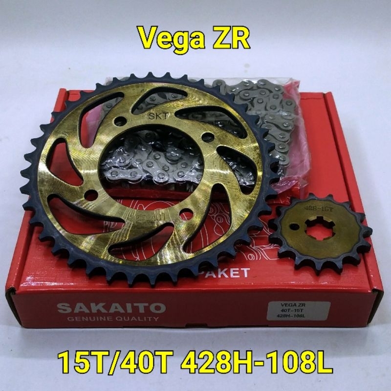 Jual SAKAITO Gear Set Vega ZR Vega RR Jupiter Z115 Robot Force Fi Paket