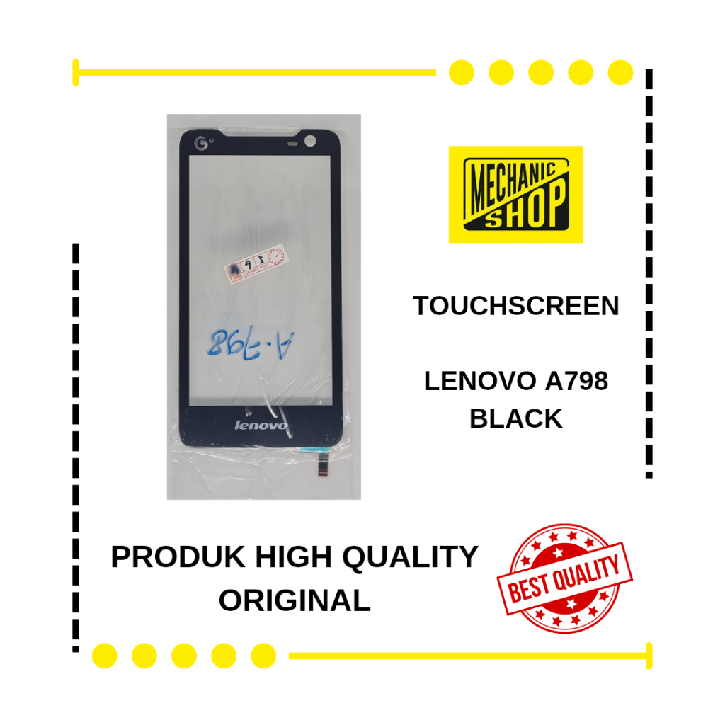Jual TOUCH SCREEN LENOVO A798 ( BLACK ) Shopee Indonesia