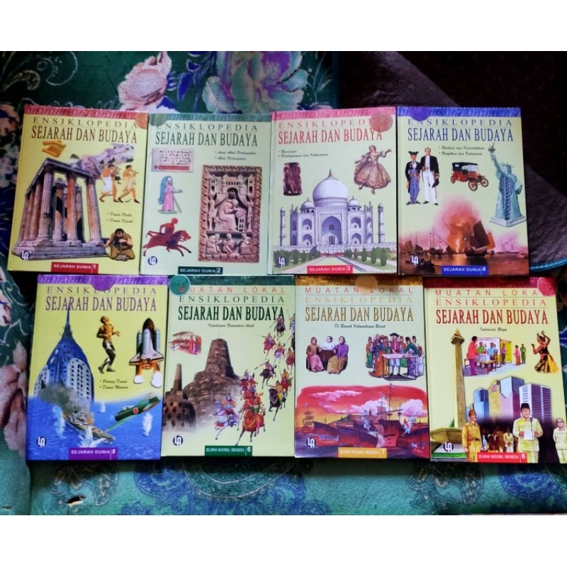 Jual ORIGINAL BUKU ENSIKLOPEDIA SEJARAH DAN BUDAYA JILID 1 2 3 4 5 6 7 ...