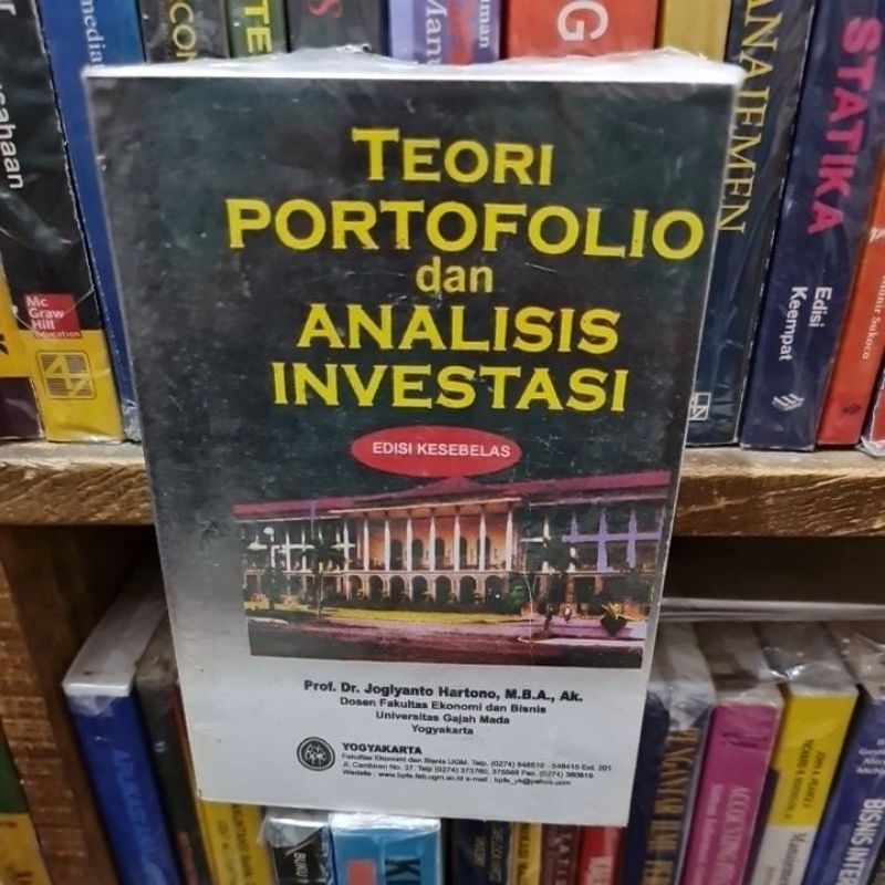 Jual Teori Portofolio Dan Analisis Investasi Edisi 11 By Prof Dr ...