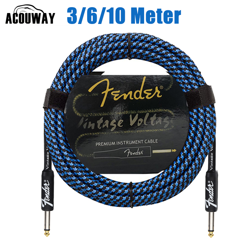 Jual Kabel Gitar Jack Fender 3 Meter 6 Meter Vintage Voltage Gitar Dan