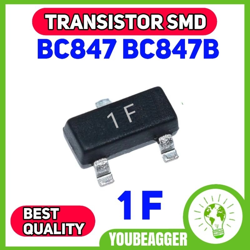Jual Transistor SMD 1F BC847B BC847 SOT23 | Shopee Indonesia