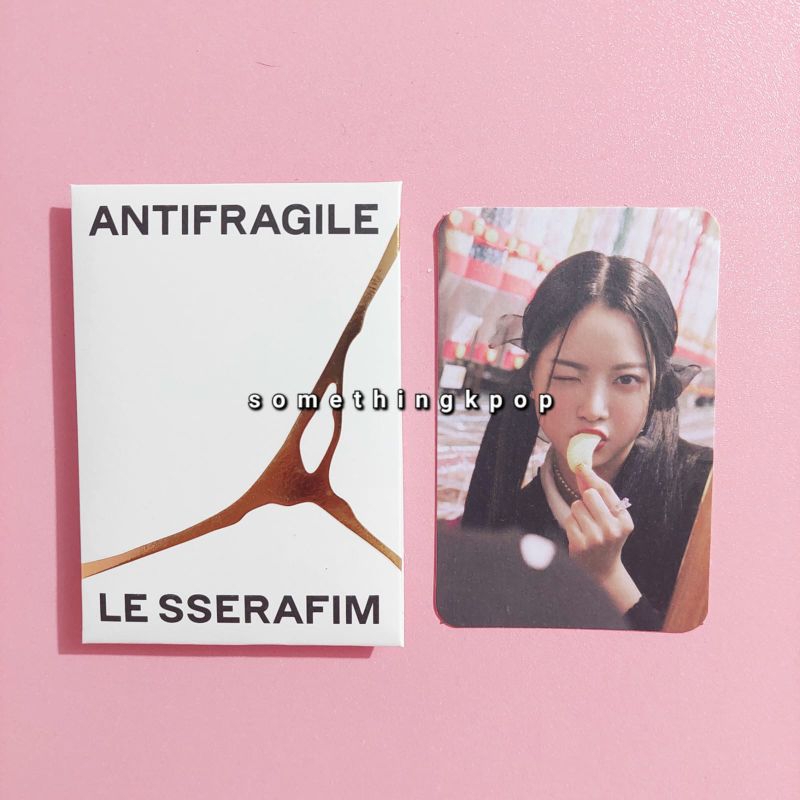 Jual [Ready Stock] Official Photocard LE SSERAFIM Antifragile
