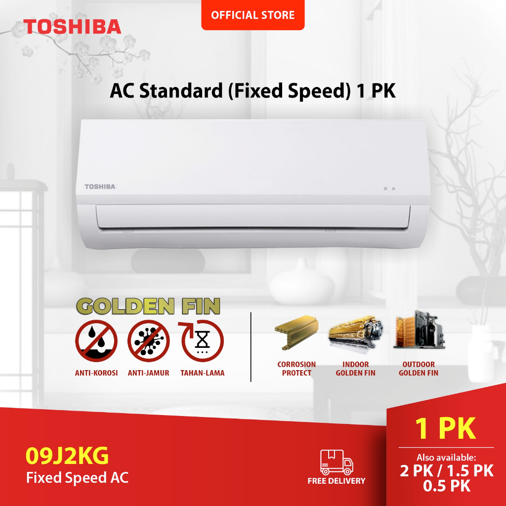 Jual Toshiba Ac J Series Pk Ras J Kg Id Shopee Indonesia