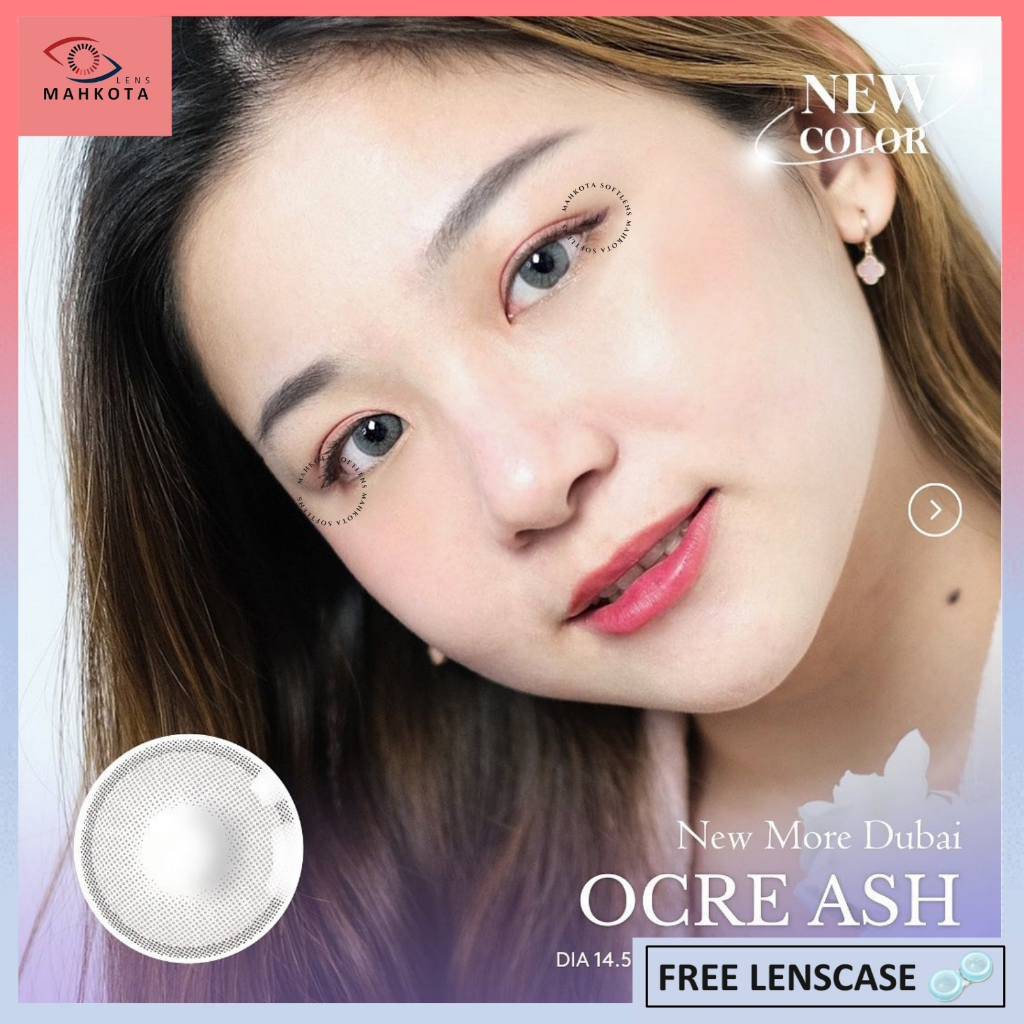 Jual Softlens New More Dubai Normal By Ctk Free Lenscase Dia Mm Best Seller Softlen