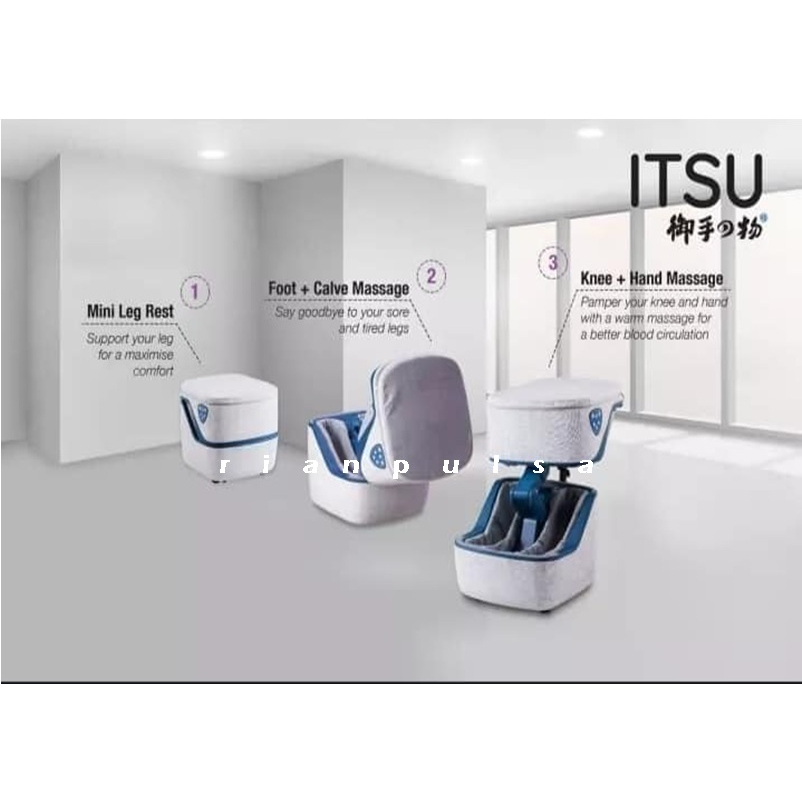 Jual ITSU Massage Mesin Alat Pijat Pandora Plus Kaki Paha Lutut Betis ...