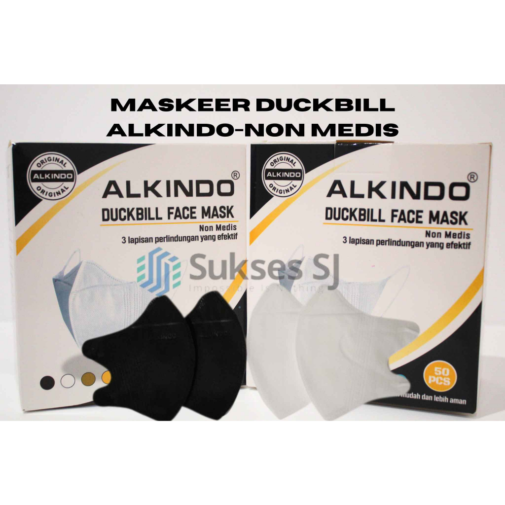 Jual MASKER DUCKBILL ALKINDO 3 PLY/MSKER DUCKBILL ALKINDO/ALKINDO ...