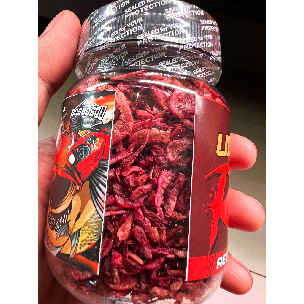 Jual UDANG RED BOS DAILY (MERAH) // WARNA DASAR PIGMEN YELLOW & RED ...