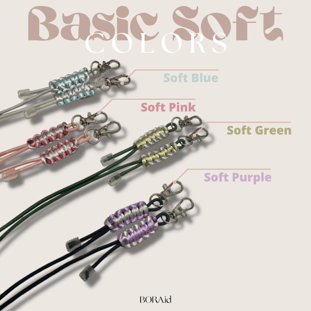 Jual Strap Masker Bora.id Basic Soft Colors | Strap Masker Hijab ...