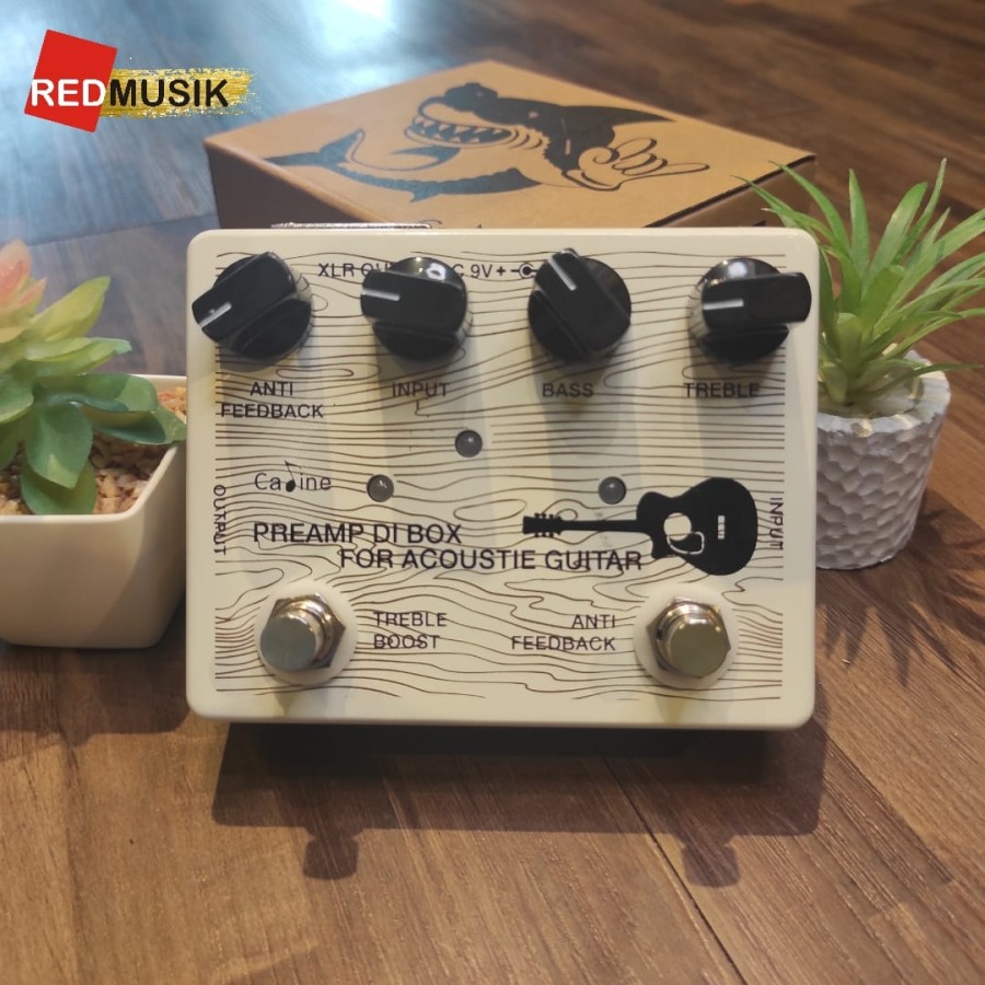 Jual Efek Gitar Caline CP67 CP67 Preamp and DI Box for Acoustic