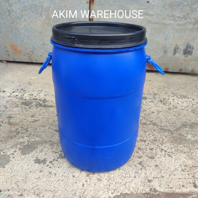 Jual Drum Tong 60 And 80 Liter Plastik Biru Grade Ori Industrial Fermentasiairkimiatempat 1592