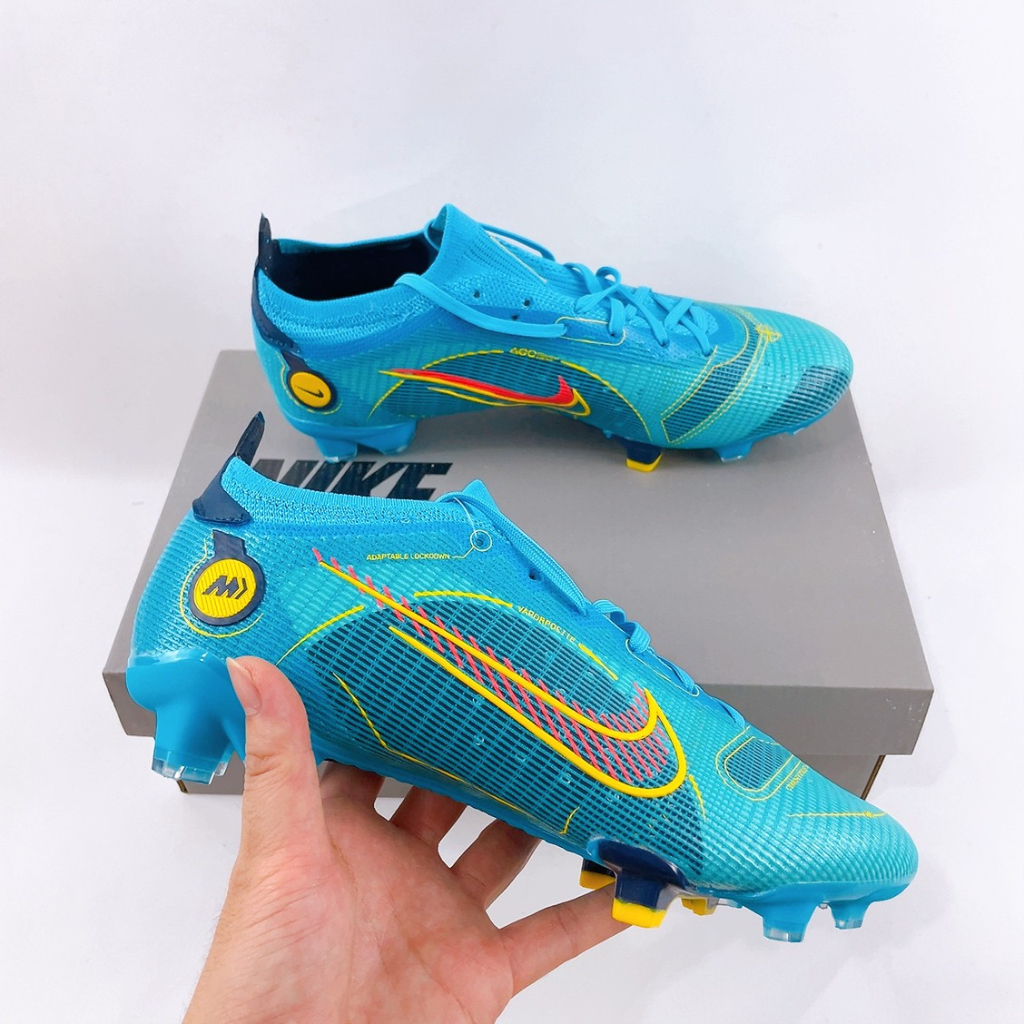 Sepatu Bola Nike Mercurial Vapor 14 Elite FG Blueprint Chlorine